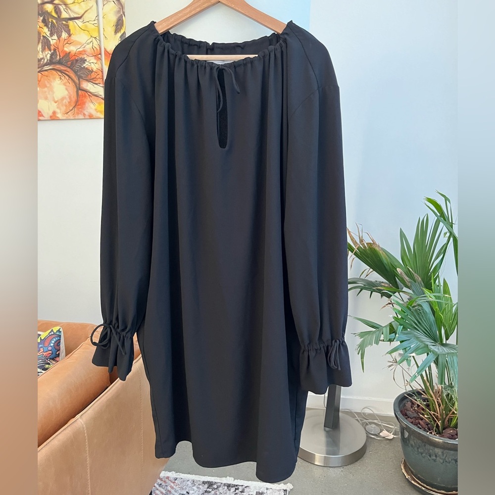 & Other Stories Black Long Sleeve Dress